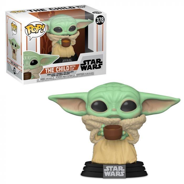 Funko Pop Star Wars The Child with cup - El Guante de Guslutt